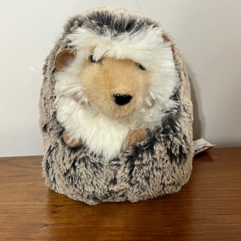 Douglas Spunky Hedgehog Plush Stuffed Animal Tan Grey 5 Inch 4101 2021
